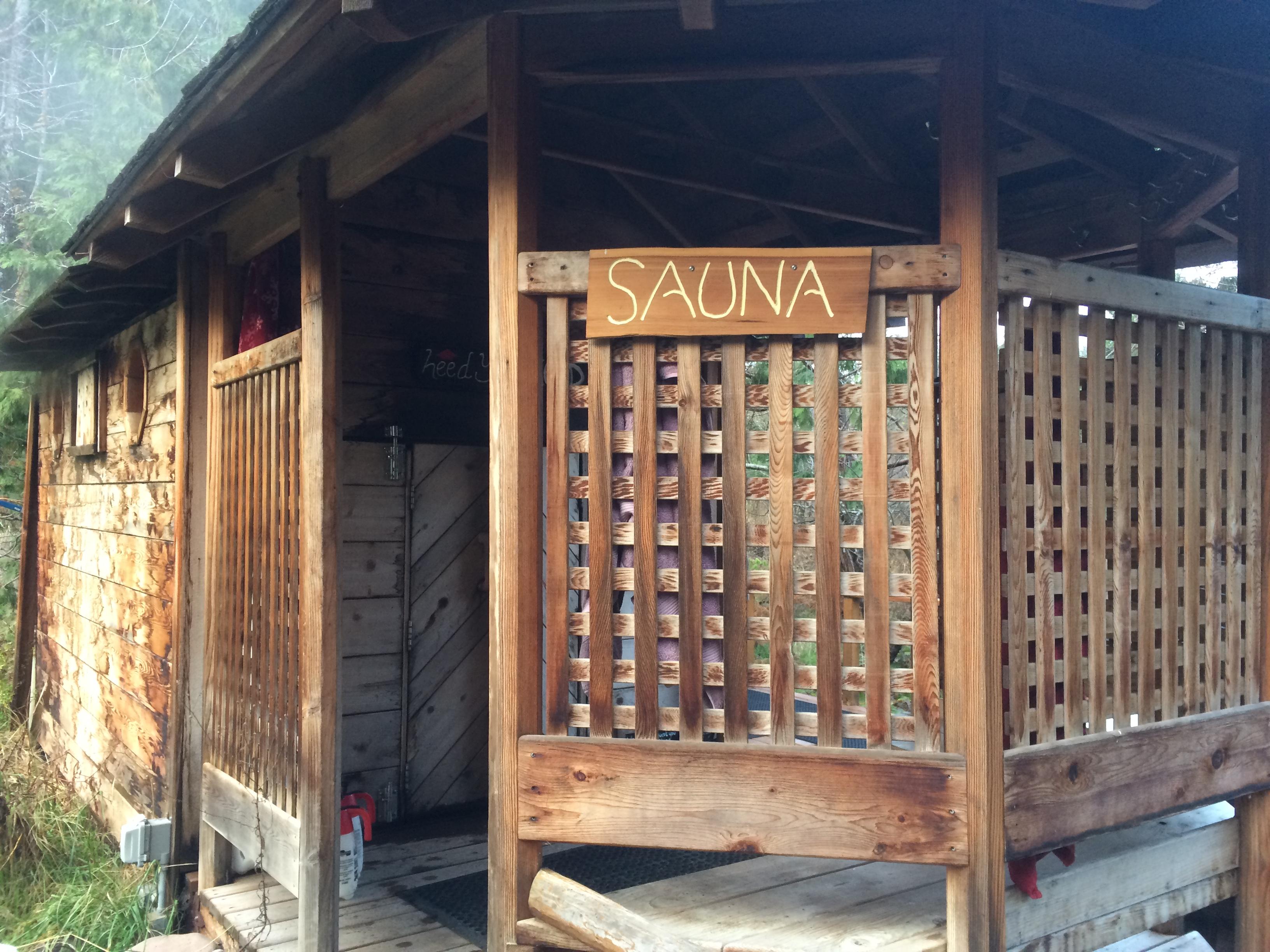 The sauna